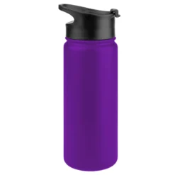Tempercraft Bottle - Hot Lid 18oz Assorted Colors -Golf Sports Shop 18HB PURPLE clean