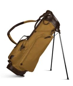 Sun Mountain Golf Canvas & Leather Carry Stand Bag -Golf Sports Shop 190734CanvasLeatherStandClay Brown