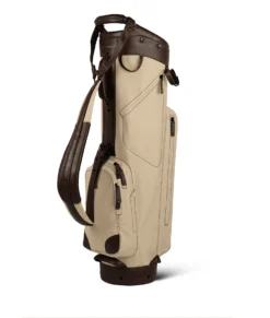 Sun Mountain Golf Canvas & Leather Cart Bag 9 Sun Mountain Golf Canvas & Leather Cart Bag -Golf Sports Shop 190738CanvasLeatherCartNatural Brown