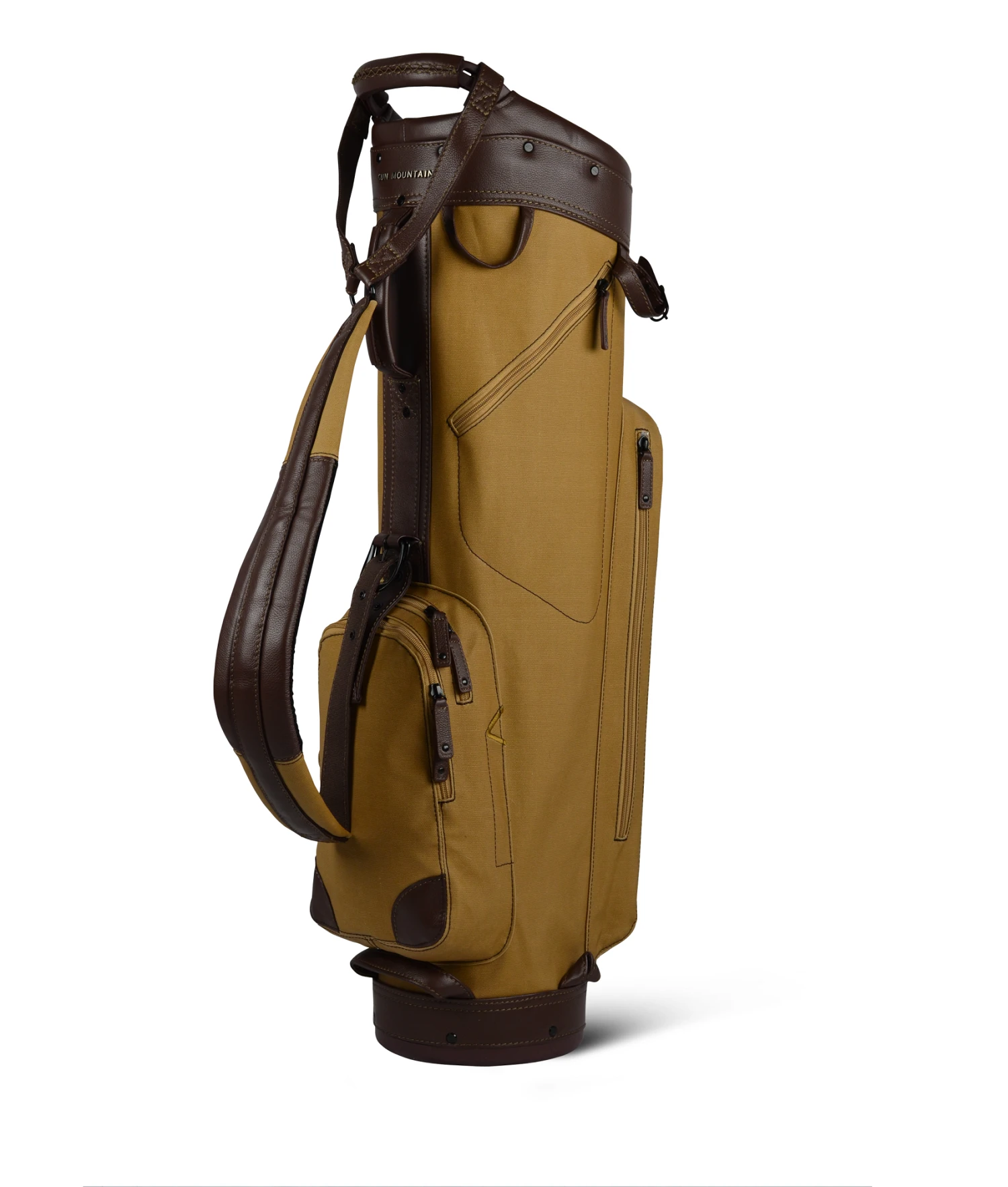 Sun Mountain Golf Canvas & Leather Cart Bag 5 Sun Mountain Golf Canvas & Leather Cart Bag - Image 5