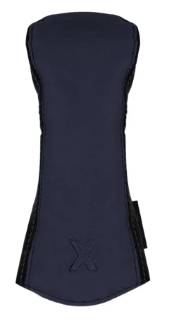 Sun Mountain Golf Canvas & Leather Head Covers -Golf Sports Shop 190749 Canvas Leather Headcover Navy BlackX