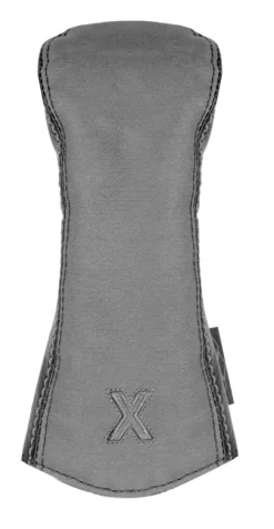 Sun Mountain Golf Canvas & Leather Head Covers -Golf Sports Shop 190755CanvasLeatherHeadcoverSlate BlackX