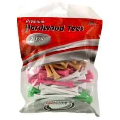 ProActive Premium Sports Hardwood Golf Tees 2.75" -Golf Sports Shop 2.75 Mixed 100