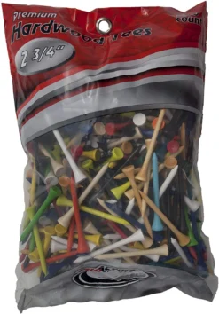 ProActive Premium Sports Hardwood Golf Tees 2.75" 500 Count