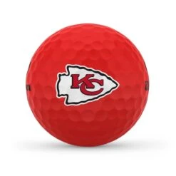 Wilson Staff Duo Optix NFL Team Licensed Golf Balls - Matte Red -Golf Sports Shop 201a1ac8db95a4c3c7953a654b7f2c515dc8b14b WGWP505KC 4 DUO Optix 12BALL NFL KansasCity Ball RD