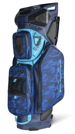 Sun Mountain 2023 Boom Bag Golf Cart Bag With Speakers -Golf Sports Shop 2023 BoomCart 230394 navy navy camo ocean
