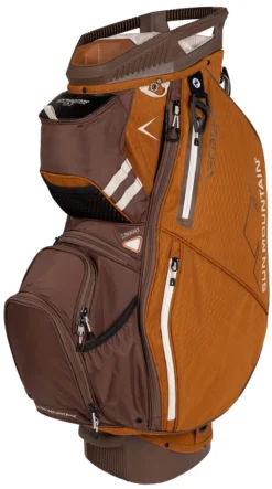 Sun Mountain 2023 C-130 14-Way Divided Golf Cart Bag -Golf Sports Shop 2023 C130 230303 pecan java beach