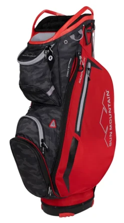 Sun Mountain Golf 2023 Maverick Cart Bag 15 Sun Mountain Golf 2023 Maverick Cart Bag -Golf Sports Shop 2023 Maverick 230363 red black camo