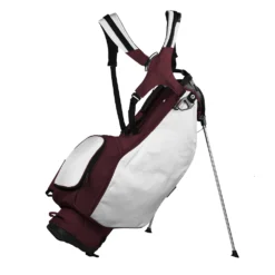 Sun Mountain Golf 2023 Collegiate Team Carry Stand Bag -Golf Sports Shop 2023 TeamStand N230168 maroon white