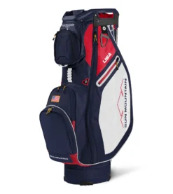 Sun Mountain Golf 2021 Sync Cart Bag -Golf Sports Shop 210353SyncNavy White Red