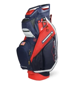 Sun Mountain Golf 2022 C-130 5-Way Cart Bag 7 Sun Mountain Golf 2022 C-130 5-Way Cart Bag -Golf Sports Shop 220330C1305WayNavy Red White