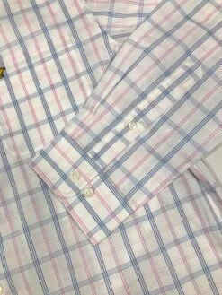 Callaway Jack Nicklaus Black Label By Perry Ellis Plaid Button Down Shirts -Golf Sports Shop 3ColorsMediumPlaidLS BrightWhite2 scaled