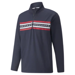 Puma Men's Volition Independence 1/4 Zip Golf Jacket -Golf Sports Shop 4