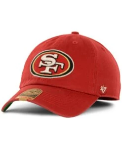 NFL '47 Brand Clean Up Hats -Golf Sports Shop 49ers 2a2e12ee 131a 4c86 91dd b74a7a8e77a3