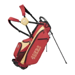WIlson Staff NFL Licensed Stand Carry Golf Bags -Golf Sports Shop 49ers 36f43e08 a1fc 4580 b219 d390122e0099