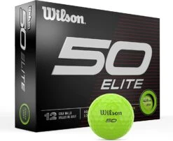 Wilson Staff 50 Elite Golf Balls -Golf Sports Shop 50Elite Green 0 4987a521 8d56 4f32 90fc 912432beb8aa