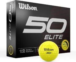 Wilson Staff 50 Elite Golf Balls -Golf Sports Shop 50Elite Yellow 0 a49fca2d 23cd 40ce 8cc6 66d6db5804b6
