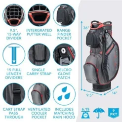Sun Mountain Golf 2020 Sync Cart Bag -Golf Sports Shop 51QATlT JbL