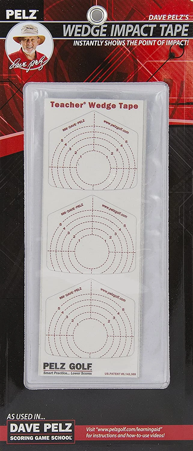 Dave Pelz Wedge Impact Tape 1 Dave Pelz Wedge Impact Tape