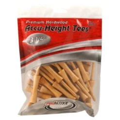 ProActive Sports Premium Hardwood Accu-Height Golf Tees -Golf Sports Shop Accu Height Tees 3.25 a