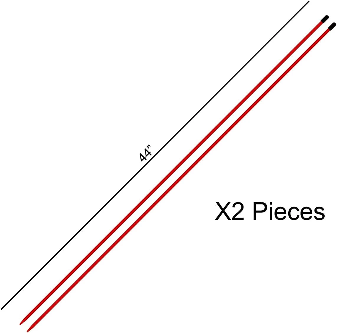 MVP Sport Golf Alignment Sticks 2-Pack 2 MVP Sport Golf Alignment Sticks 2-Pack - Image 2