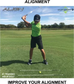 MVP Sport Golf Alignment Sticks 2-Pack 15 MVP Sport Golf Alignment Sticks 2-Pack -Golf Sports Shop AlignmentRods Red 3