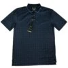 Callaway Jack Nicklaus Black Label By Perry Ellis All Over Mini Geo Polo Shirts