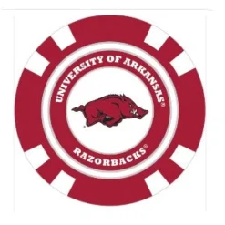 Team Golf NCAA Magnetic Poker Chip Ball Markers 15 Team Golf NCAA Magnetic Poker Chip Ball Markers -Golf Sports Shop Arkansas1