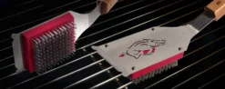 Sportula Grill Brush - NCAA -Golf Sports Shop Arkansas Grill Brush 3