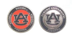 NCAA Double Sided Collegiate Golf Ball Marker Coins -Golf Sports Shop Auburn