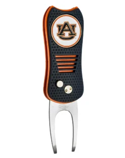 Team Golf Retractable Switchblade Switchfix Divot Tool Ball Marker - NCAA -Golf Sports Shop Auburn Tigers Switchfix 44448 105