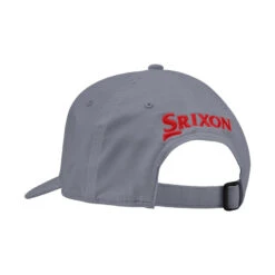 Srixon Authentic Structured Hat -Golf Sports Shop AuthenticStructured GrayRed 1