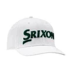 Srixon Authentic Structured Hat -Golf Sports Shop AuthenticStructured WhiteGreen 0