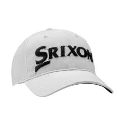Srixon Authentic UnStructured Hat -Golf Sports Shop AuthenticUnstructured WhiteBlack 0