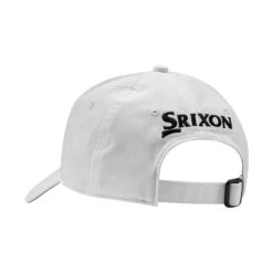 Srixon Authentic UnStructured Hat -Golf Sports Shop AuthenticUnstructured WhiteBlack 1