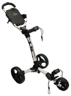 Axglo Golf TriLite 3 Wheel Push Cart -Golf Sports Shop BlackWhite