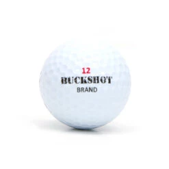 BUCKSHOT BRAND GOLF BALLS - 12 Golf Balls In Package -Golf Sports Shop Buckshot Camo Golf Golf Balls 3
