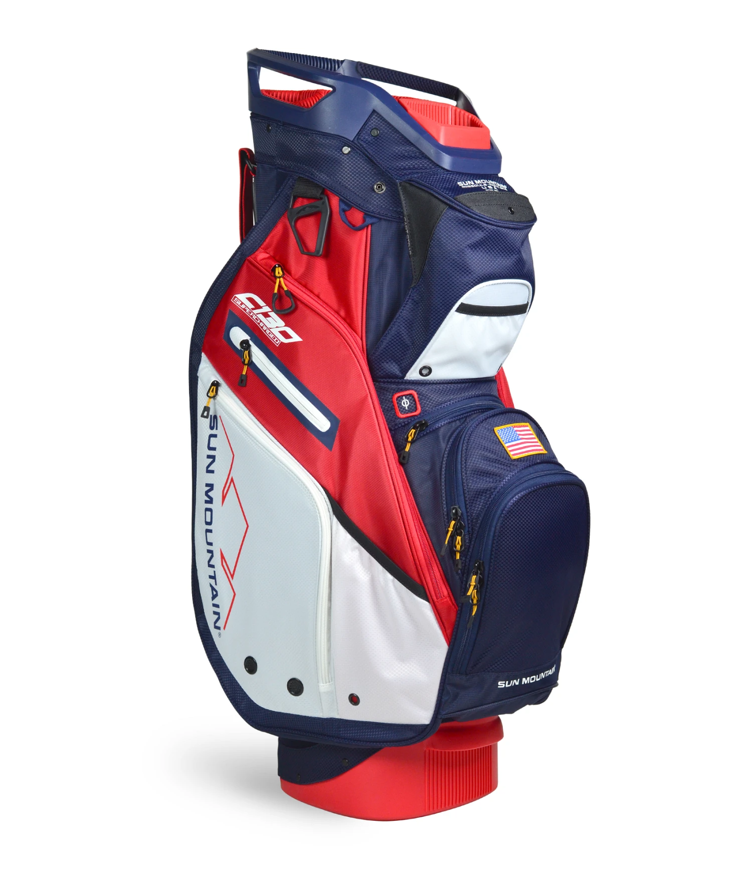 Sun Mountain Golf 2021 C-130 Supercharged Cart Bag 5 Sun Mountain Golf 2021 C-130 Supercharged Cart Bag - Image 5