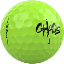 Wilson Golf 2020 Chaos Golf Balls 24 Pack -Golf Sports Shop CHAOSGREEN
