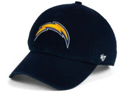 NFL '47 Brand Clean Up Hats -Golf Sports Shop Chargers 5a06cb04 4863 4367 a04a dc0649bd5d6c