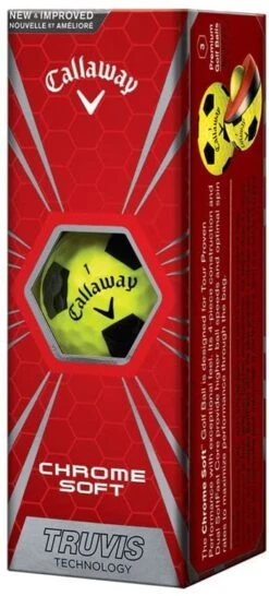 Callaway Chrome Soft Truvis Golf Balls -Golf Sports Shop ChromeSoft 5995589 2