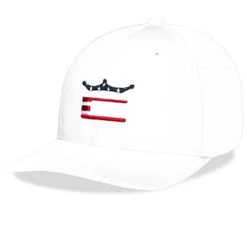 Cobra Stars And Stripes Crown C Snapback Golf Hat -Golf Sports Shop CobraStarsandStripesCrownCSnapback White 0