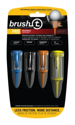 Brush-t Golf Original Brush Tees -Golf Sports Shop Combo 4