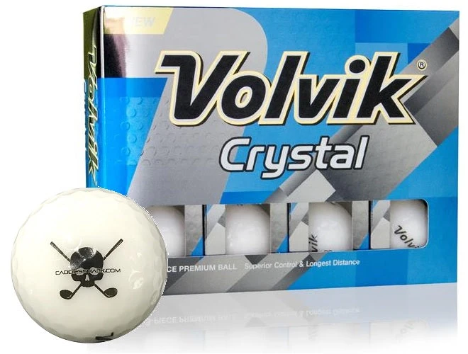 CaddiesShack Custom Jolly Rogers Skull & Crossbones Volvik Crystal Golf Balls 4 CaddiesShack Custom Jolly Rogers Skull & Crossbones Volvik Crystal Golf Balls - Image 4