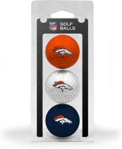 NFL Golf Balls 3 Ball Gift Pack -Golf Sports Shop Denver Broncos 3 ball pack NFL