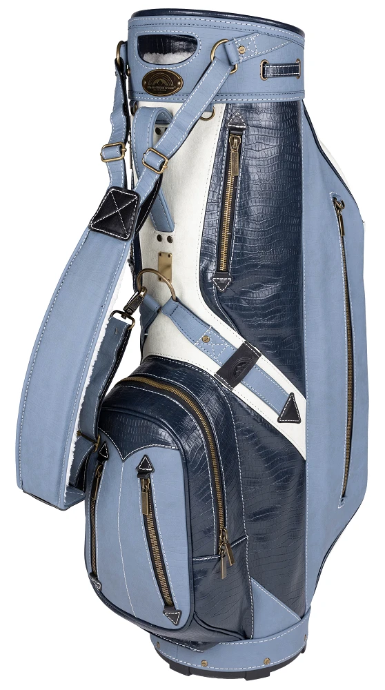 Sun Mountain 2023 Dundee Leather Cart Bag 2 Sun Mountain 2023 Dundee Leather Cart Bag - Image 2