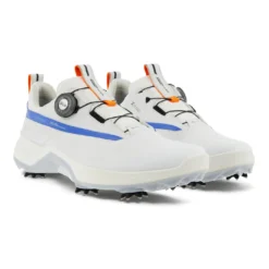 Ecco Men's Biom G5 Golf Shoes -Golf Sports Shop EccoBiomG5 WhiteRegatta 5