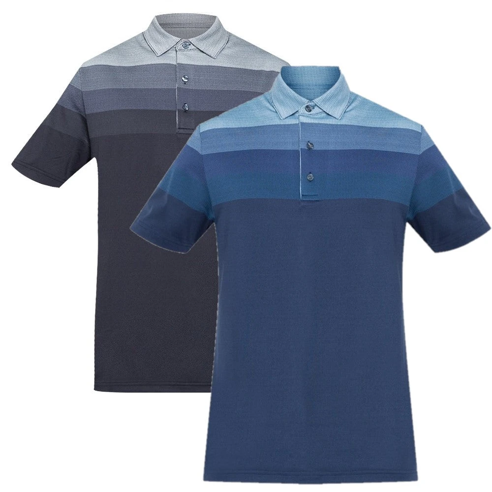 Callaway Jack Nicklaus Black Label By Perry Ellis Engineered Jacquard Polo Shirts 1 Callaway Jack Nicklaus Black Label By Perry Ellis Engineered Jacquard Polo Shirts