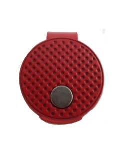 Evergolf Round Magnetic Ball Marker Hat Clip -Golf Sports Shop EverGolf Round Cap Clip Red