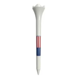 Pride Sports Plastic Evolution USA Flag Edition Golf Tees -Golf Sports Shop Evolution 2.75 USA 30 count 2